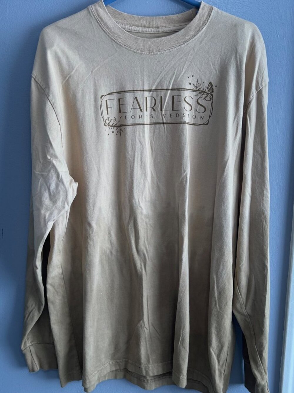 Taylor Swift Fearless (Taylor's Version) "You're Not Sorry" Ombré Dip-Dye Shirt